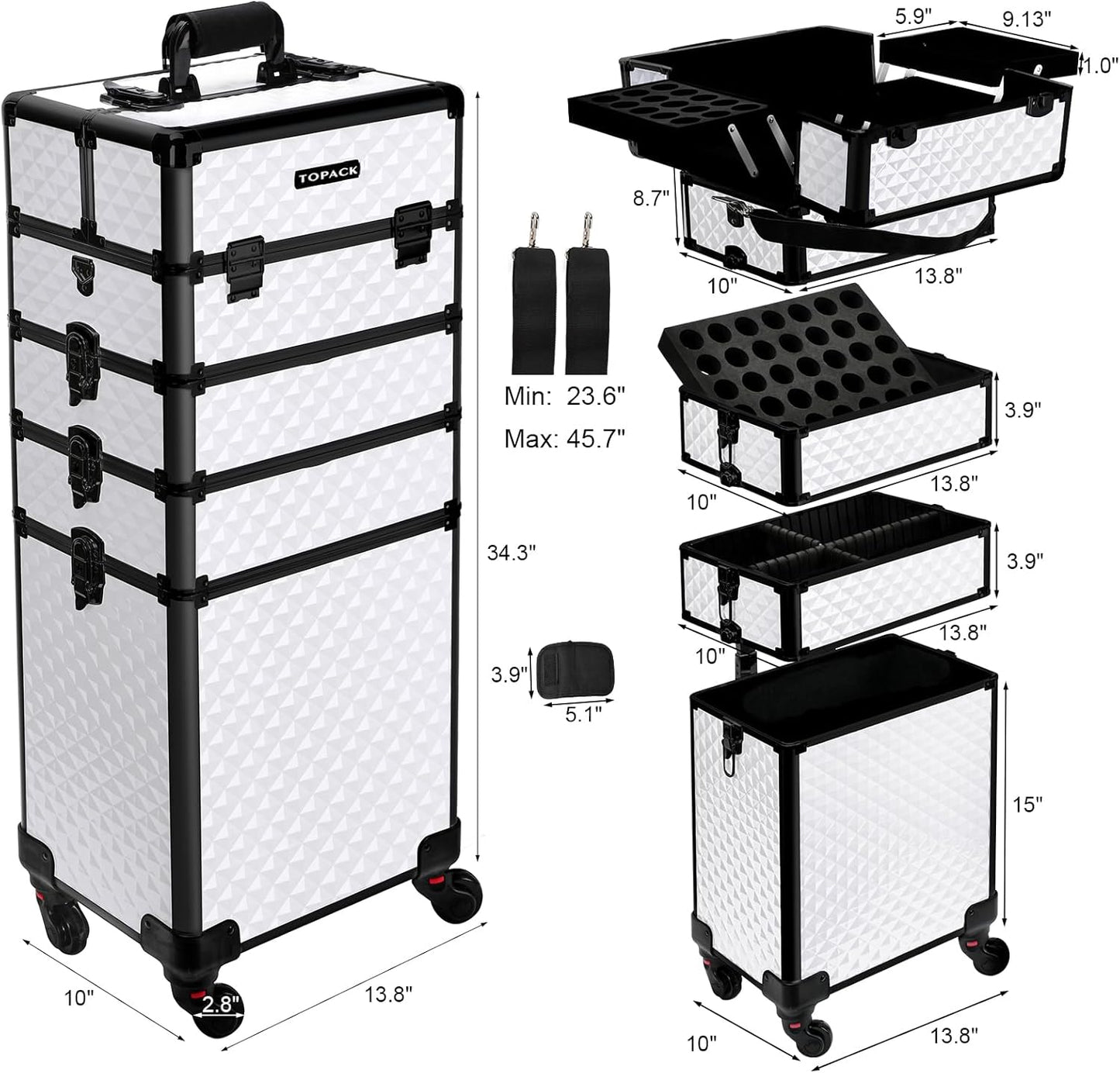 Travel Makeup Organizer Bag