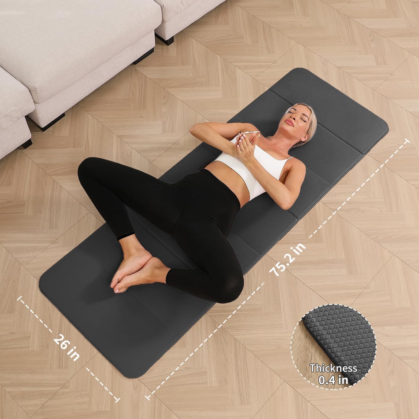 Portable Foldable Yoga Mat