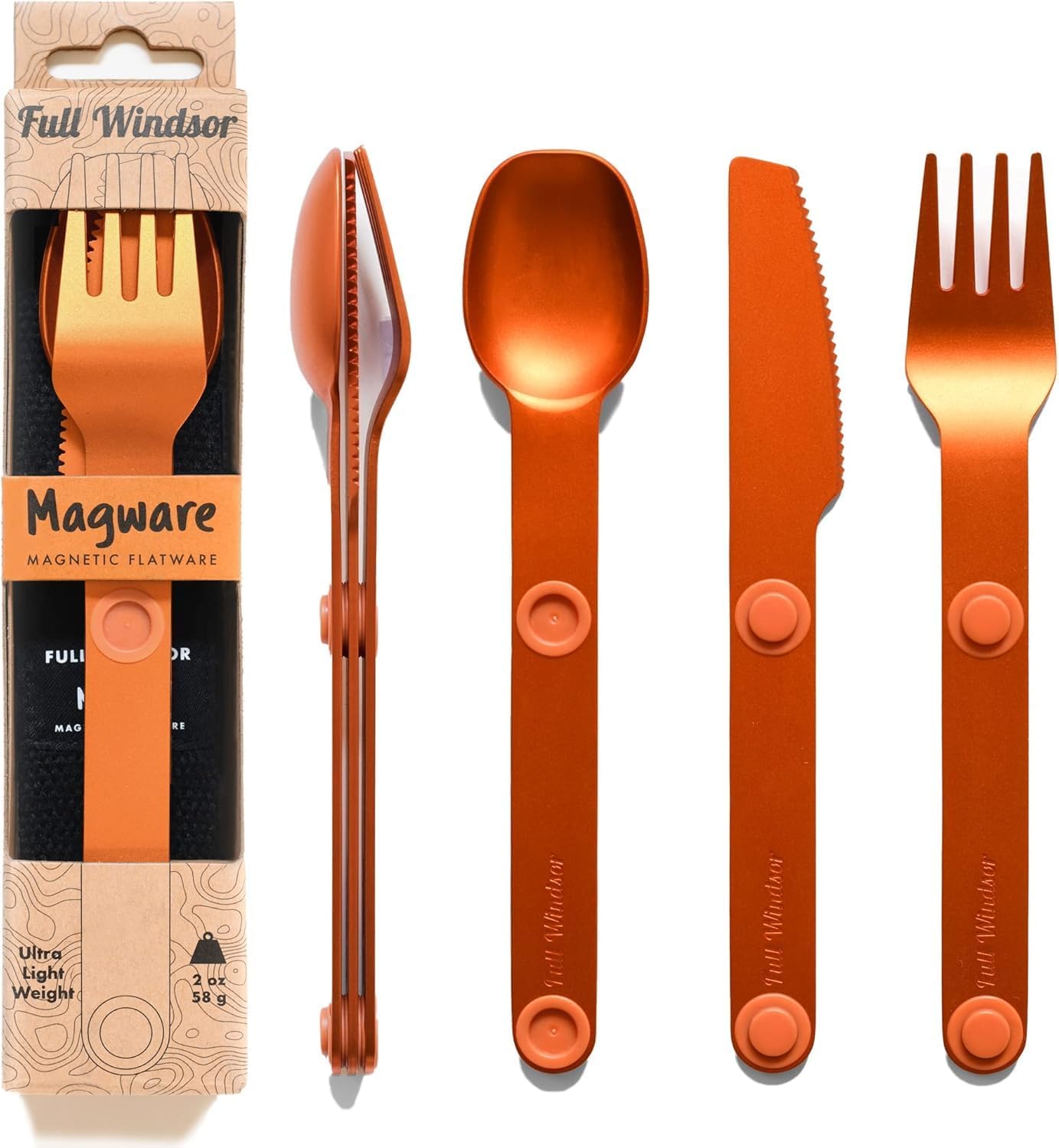 Reusable Stainless Steel Cutlery Set with Case
