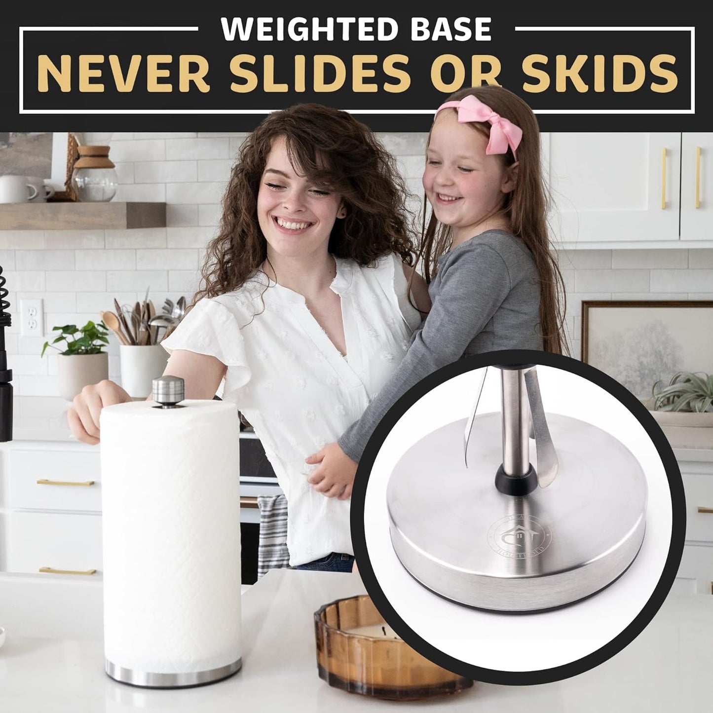 Multifunctional Kitchen Roll Holder