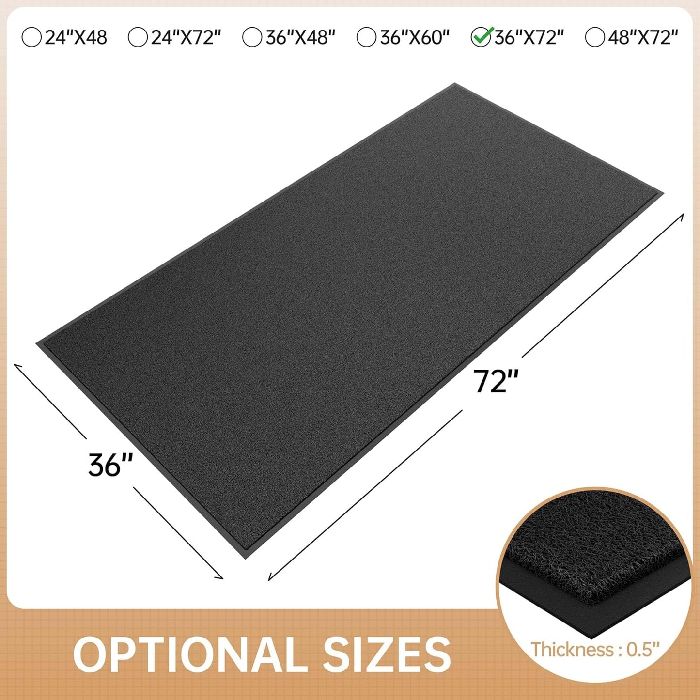 Non-Slip Entrance Mat